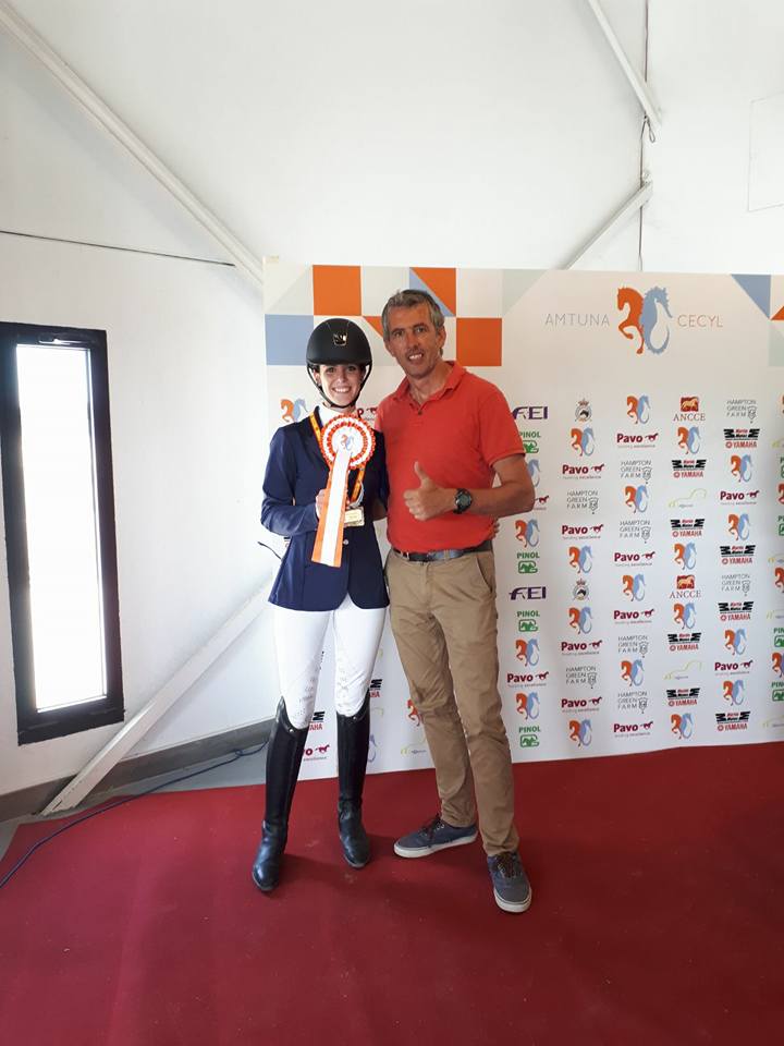 La amazona navarra Estibaliz Dorronsoro vence en el Nacional celebrado en Segovia